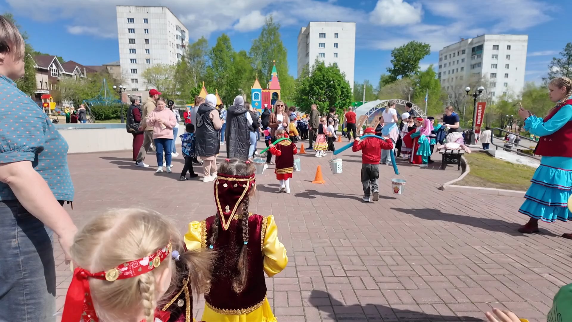 В парке «Крылатко» отметили детский Сабантуй