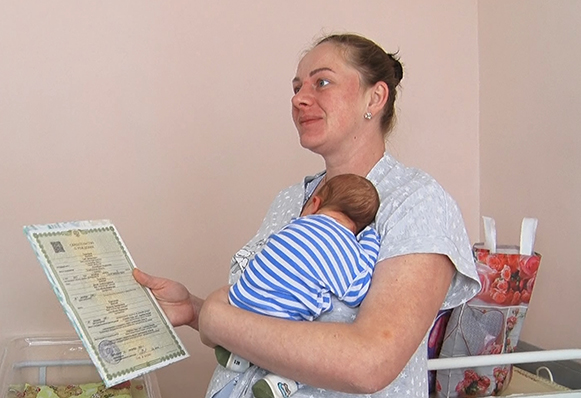 В День города в роддоме Златоуста родился один малыш