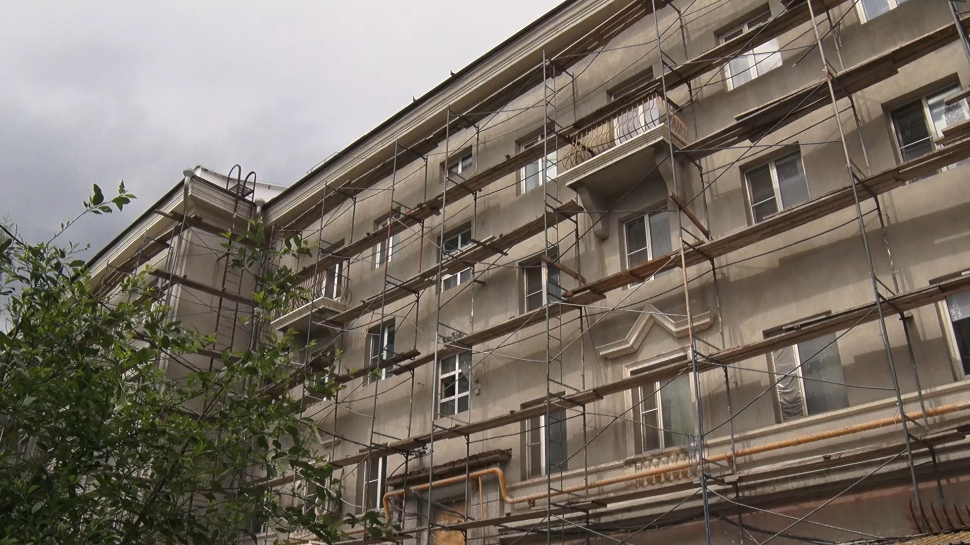 В этом году специалисты планируют завершить ремонт домов на ул. К. Маркса, которые являются объектами культурного наследия