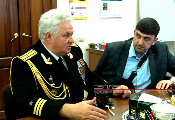 В преддверие Дня защитников Отечества в Златоусте высадился военно-морской десант