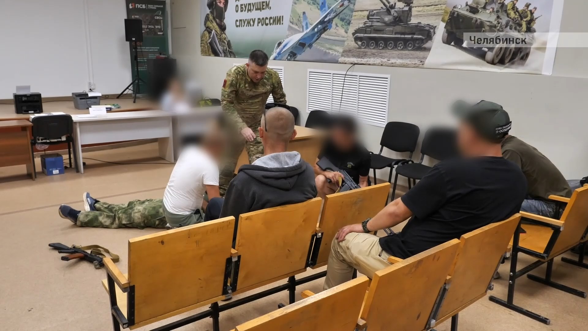 Чем лучше новобранцы усвоят урок, тем проще им будет на поле боя