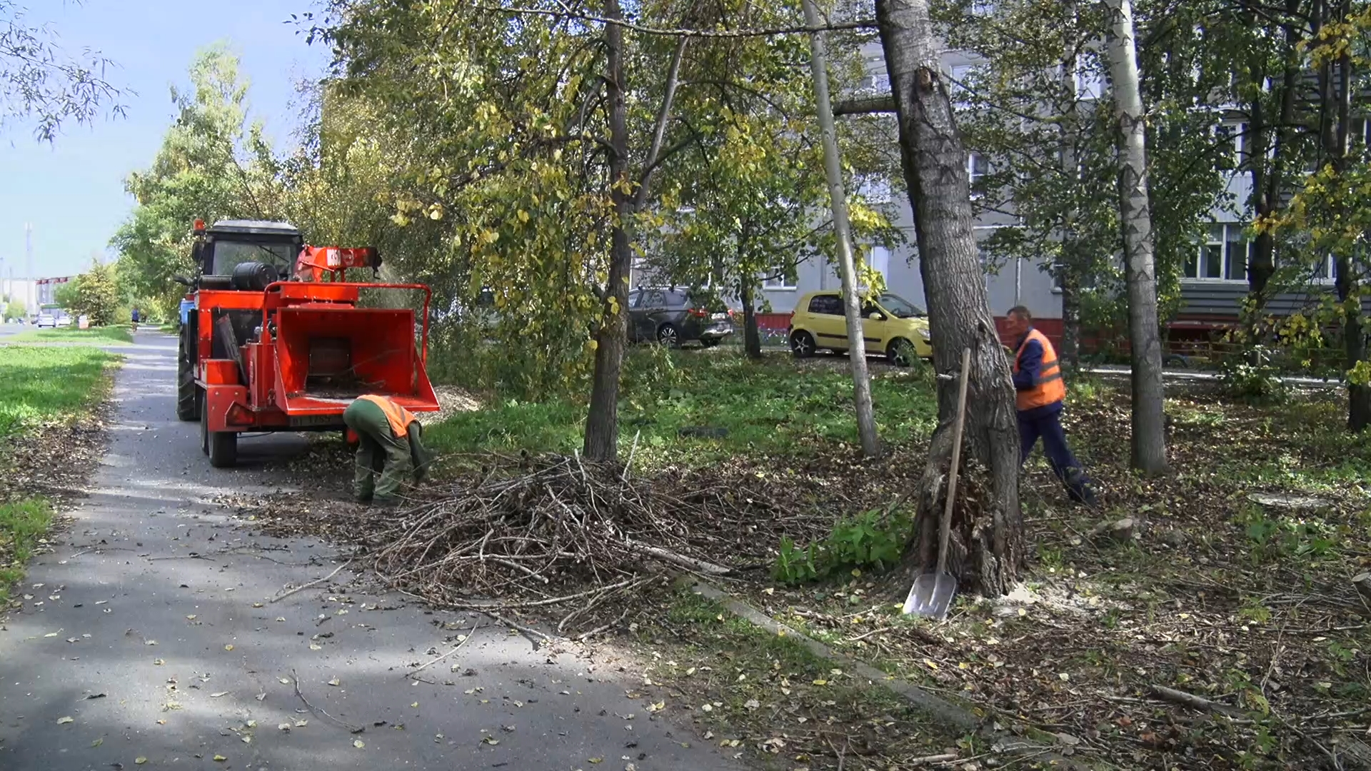 На улицы Златоуста вышел шредер