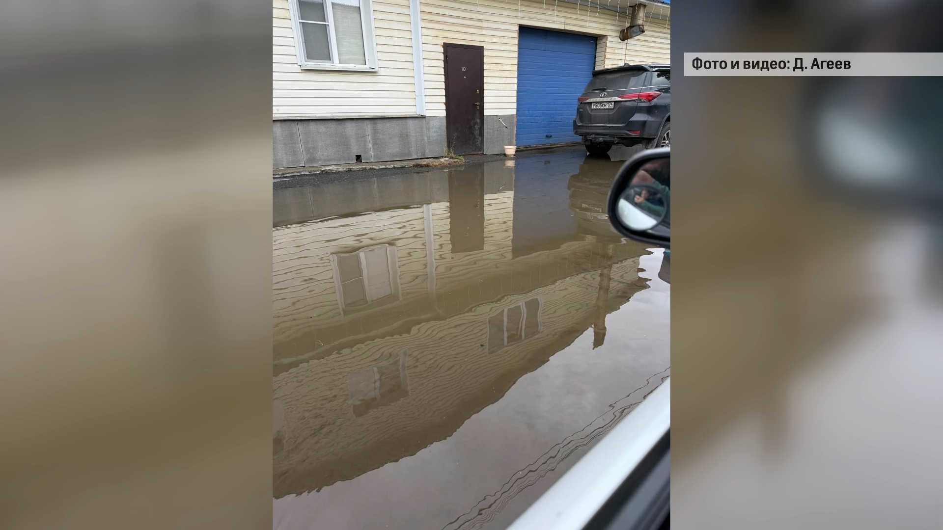 Огороды под водой, вместо дороги – настоящая река