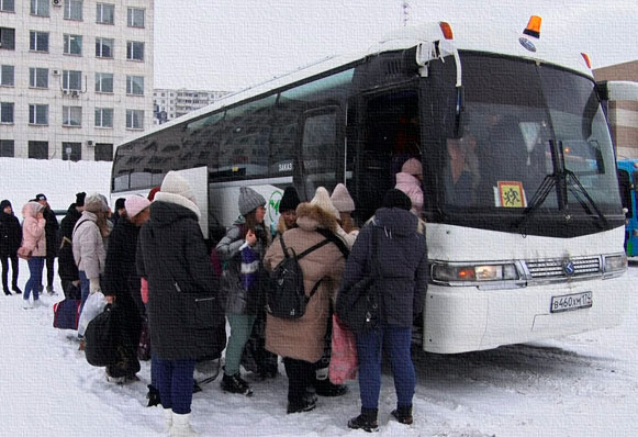 Весенние каникулы активно и с пользой для здоровья. Златоустовские школьники заехали в лагерь «Лесная сказка»